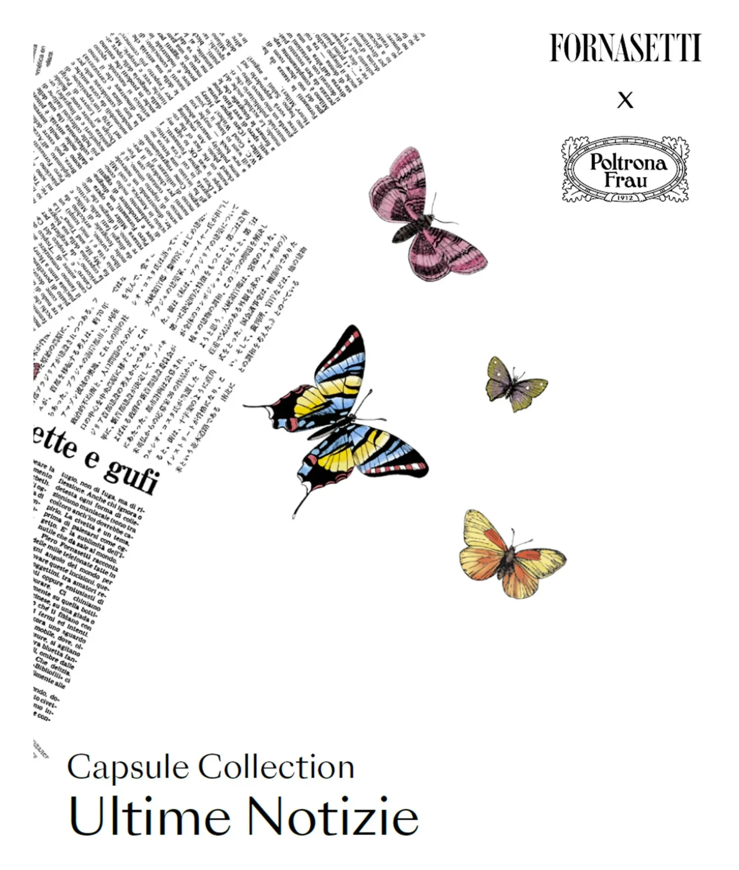 2025 Fornasetti Capsule Collection "Ultime Notizie" Brochure